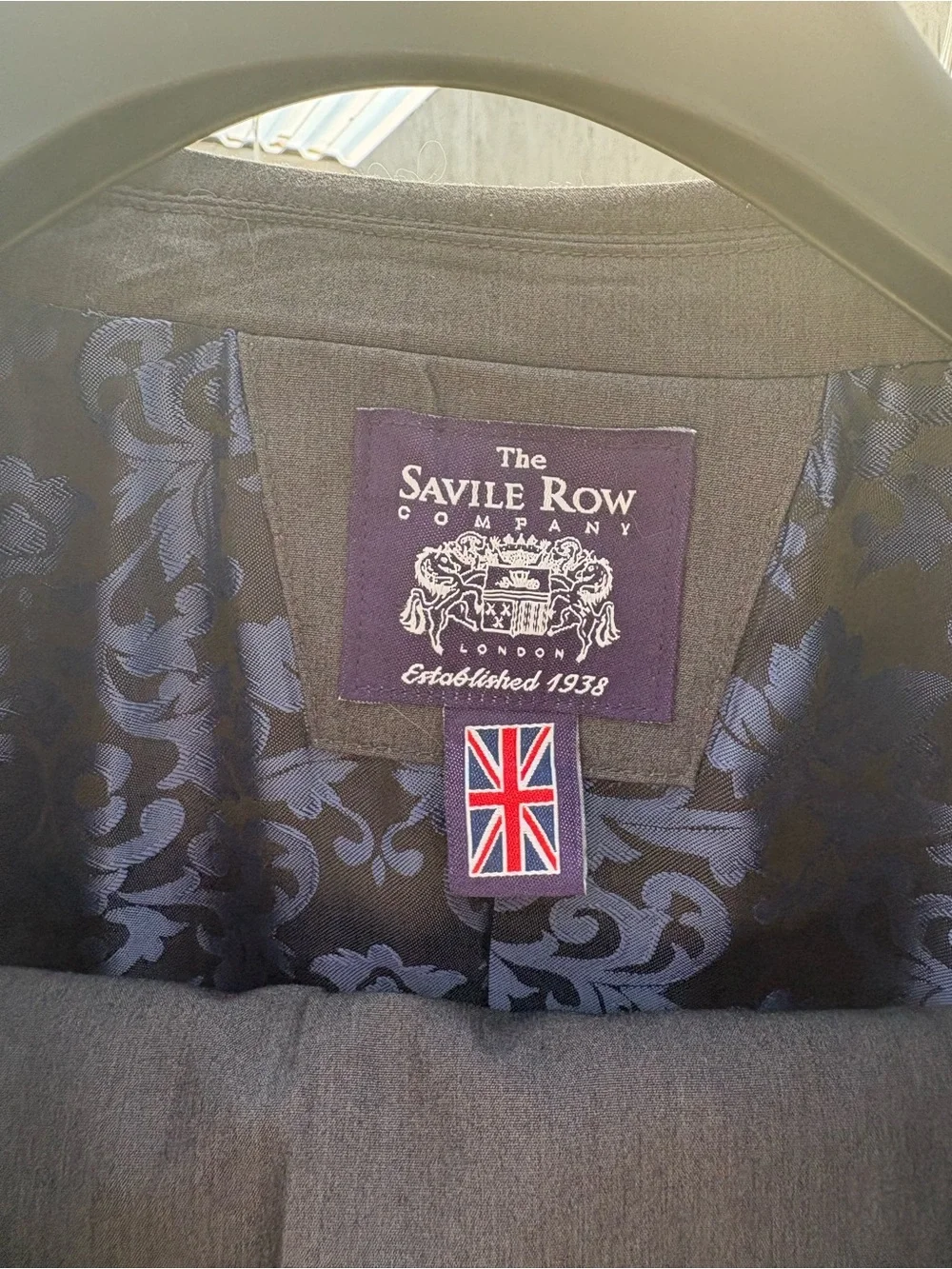 Slim Fit Dark Gray Two-Piece Suit brand new condition and modern look